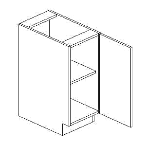 Full Height Single Door Cabinet
