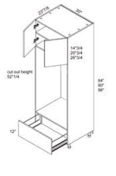 Double-Oven Tall Cabinet