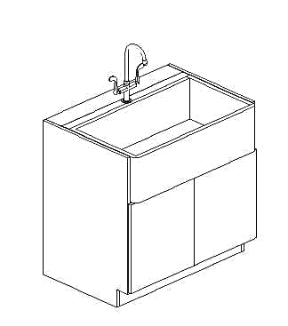 Farm Sink Base Cabinet
