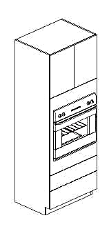 Tall Oven Cabinet 
