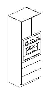 Tall Oven Cabinet  