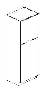 Double Door Tall Pantry