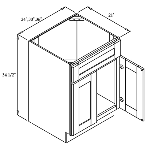 Vanity Sink Base Cabinets
