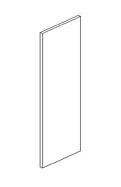 Wall Finished End Panel